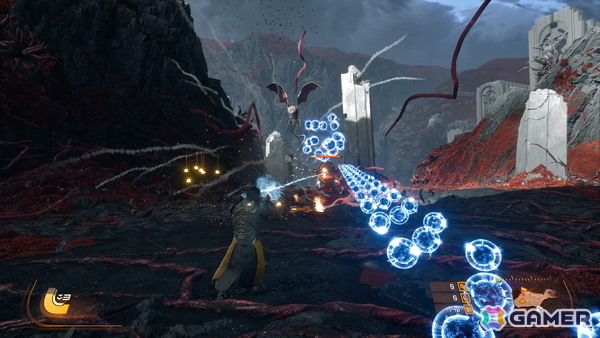 「SAROS」先行プレイレポート：AAA級の映像表現、昔ながらの硬派アクションシューティング、ローグライト、そして「斑鳩」っぽいフィールが絶妙に融合の画像3