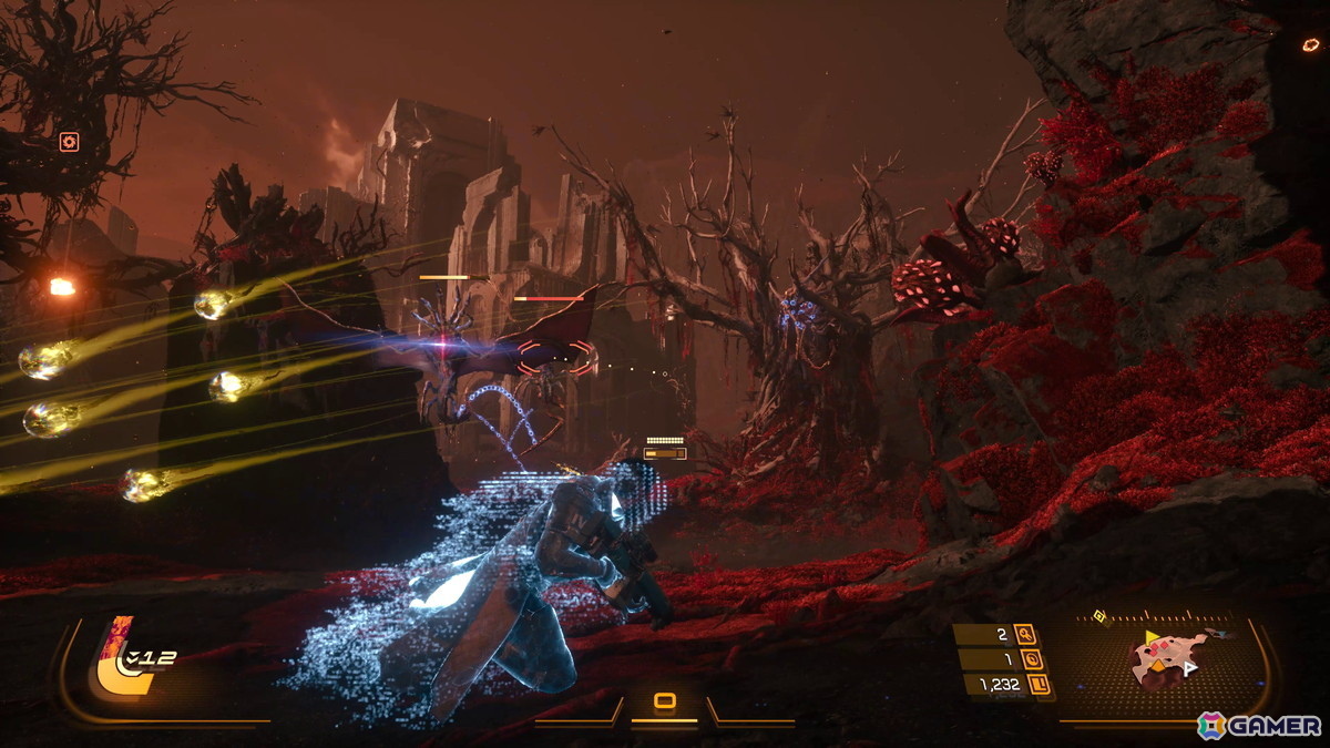 「SAROS」先行プレイレポート：AAA級の映像表現、昔ながらの硬派アクションシューティング、ローグライト、そして「斑鳩」っぽいフィールが絶妙に融合の画像