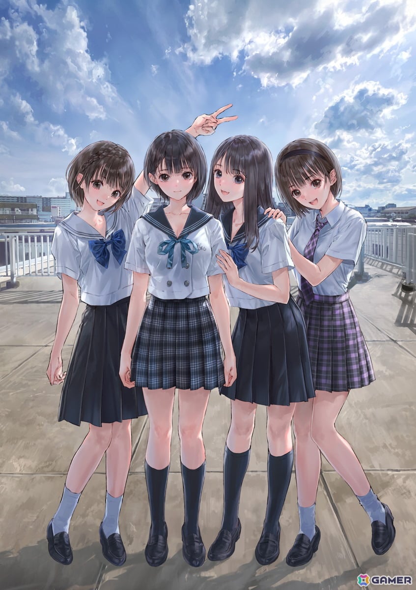 「ブルリフ」4作品を収録した「BLUE REFLECTION Quartet」岸田メル氏インタビュー：新たなパッケージイラストはこれまでの集大成として描くの画像