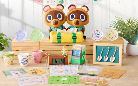 「一番くじ どうぶつの森 おかえり！ハッピーメモリーズ」が4月4日より順次発売！ティッシュケースやサウンド付き貯金箱などおしゃれで可愛いアイテムがラインナップ