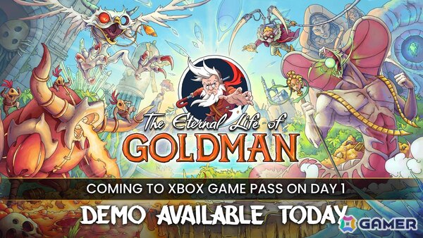 2DアクションADV「The Eternal Life of Goldman」は発売日当日からXbox Game Passでプレイ可能！体験版の配信もスタートの画像1