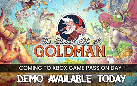 2DアクションADV「The Eternal Life of Goldman」は発売日当日からXbox Game Passでプレイ可能！体験版の配信もスタート