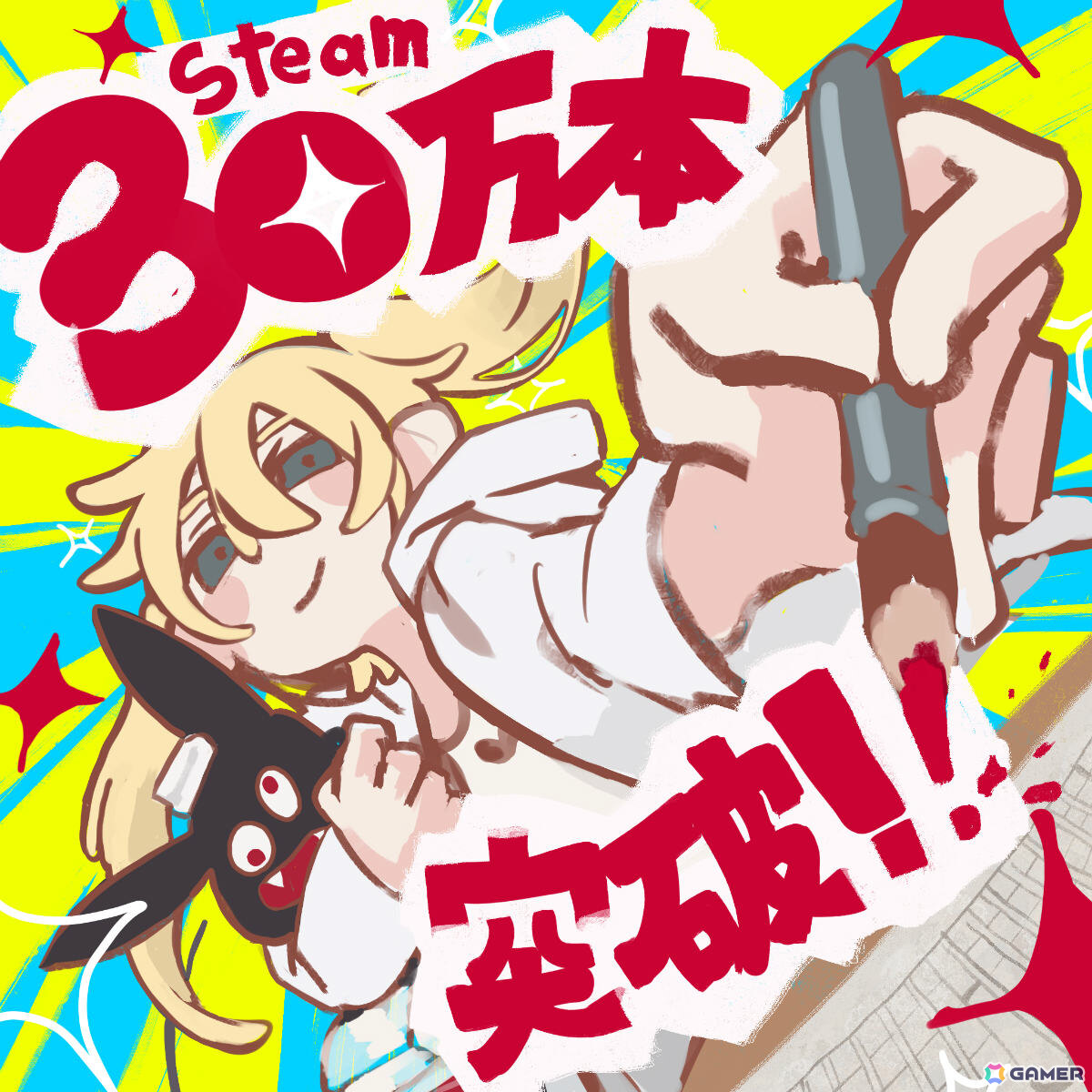 アバター集中支援アプリ「gogh」Steam版の販売本数が30万本を突破！マルチプレイ機能の強化やコラボDLCで新規ユーザーが継続的に増加の画像