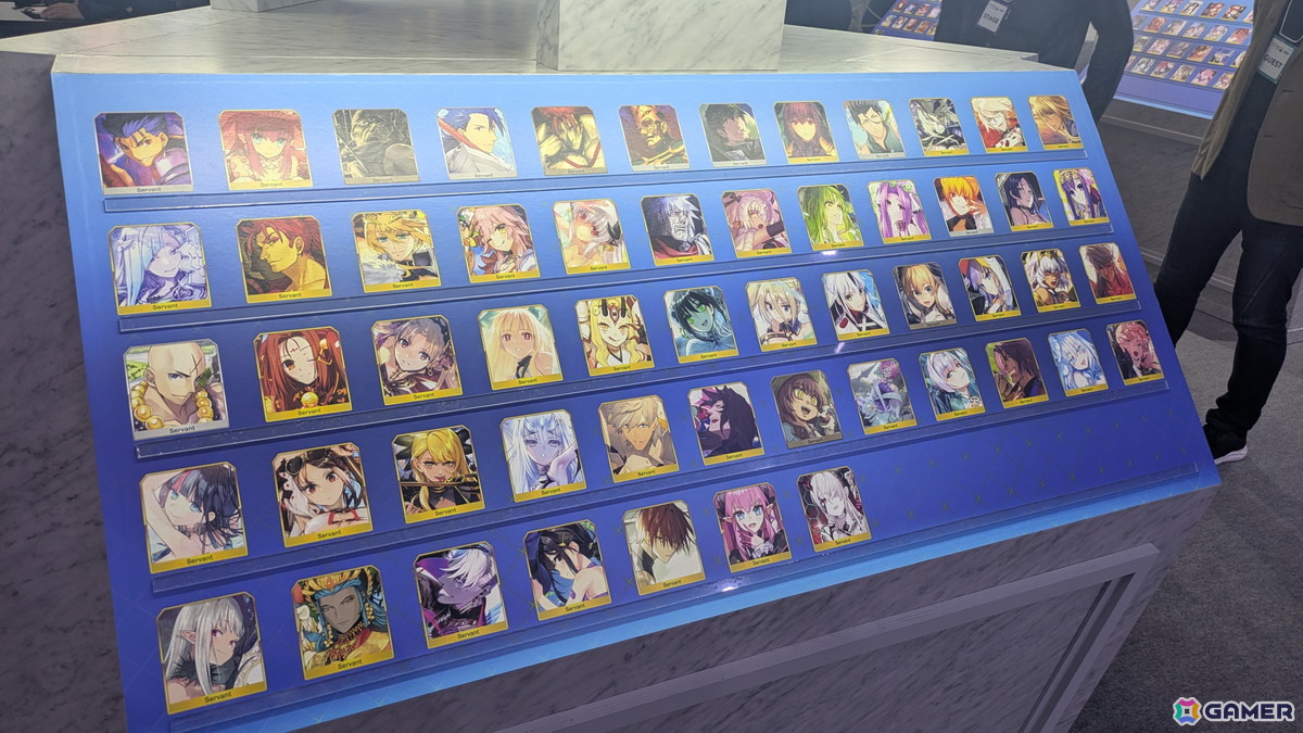 「FGO」第2部 終章までの旅路を展示と共に振り返ろう！サーヴァントデータベースではグランドサーヴァント専用のクリアフレームも【AnimeJapan 2026】の画像