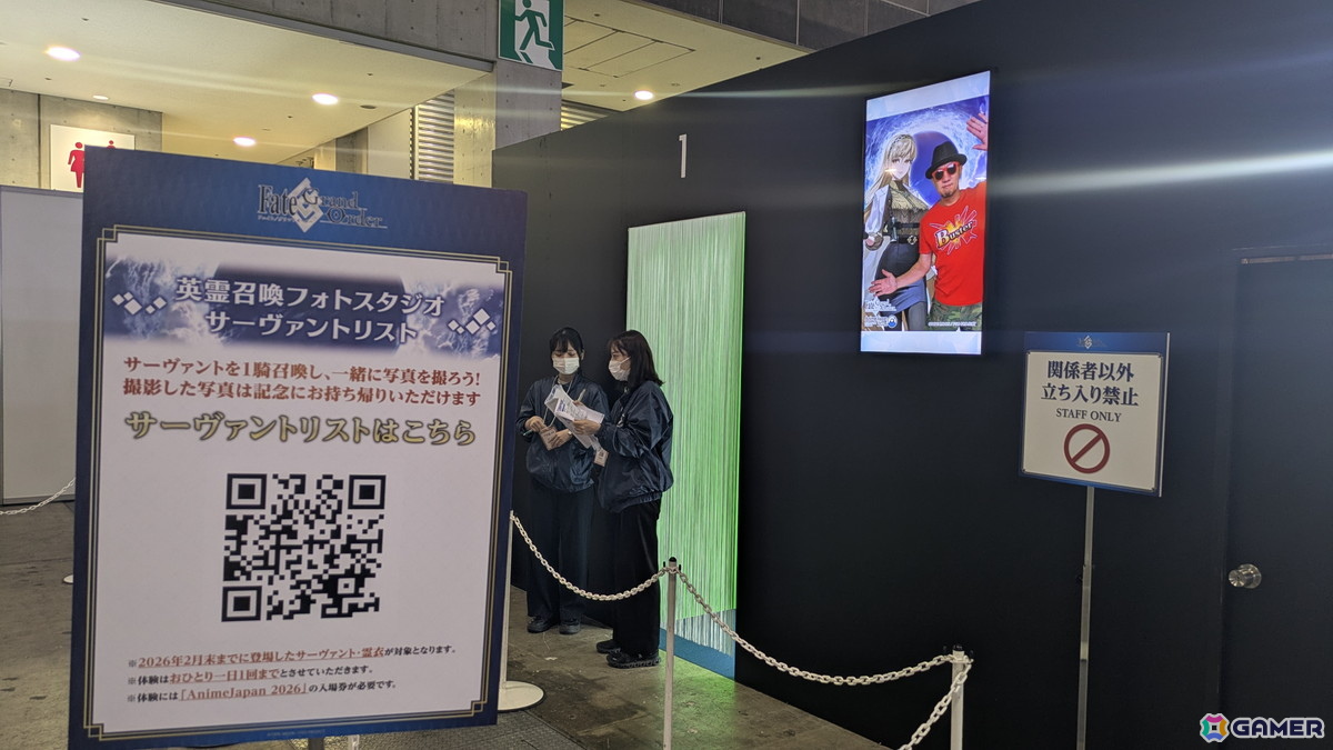 「FGO」第2部 終章までの旅路を展示と共に振り返ろう！サーヴァントデータベースではグランドサーヴァント専用のクリアフレームも【AnimeJapan 2026】の画像