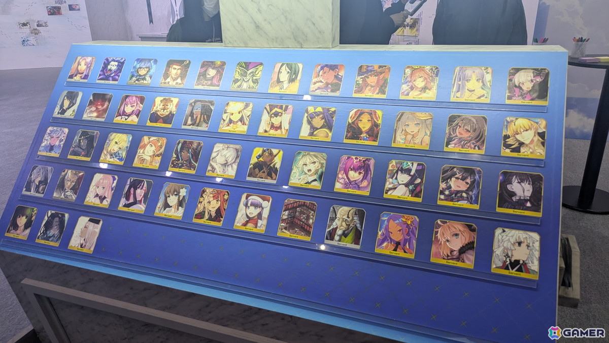 「FGO」第2部 終章までの旅路を展示と共に振り返ろう！サーヴァントデータベースではグランドサーヴァント専用のクリアフレームも【AnimeJapan 2026】の画像