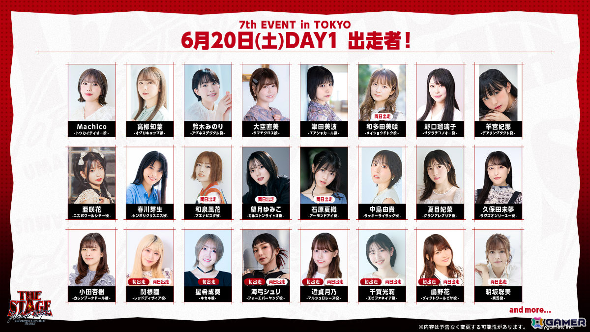 「ウマ娘」世界を巡る7thイベントの東京公演が6月20日・21日に有明アリーナで開催！関根瞳さんら出走者も発表の画像