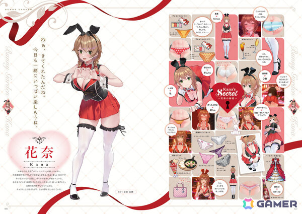 「バニーガーデン＆へべれけ ばにーがーでん」公式イラスト集が発売！初公開となる初期設定イラストや“PTA感激コレクション”などのお役立ちデータを掲載の画像3