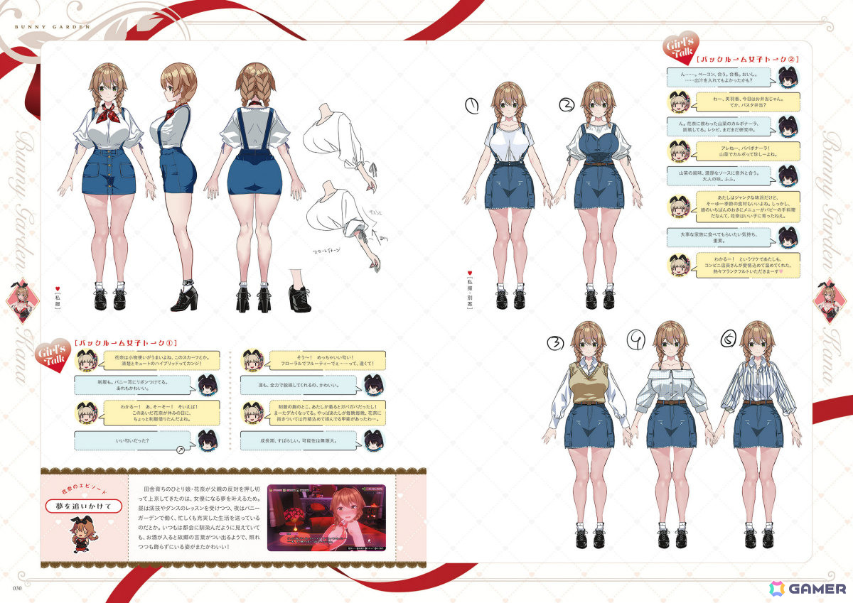 「バニーガーデン＆へべれけ ばにーがーでん」公式イラスト集が発売！初公開となる初期設定イラストや“PTA感激コレクション”などのお役立ちデータを掲載の画像
