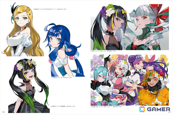 「takt op. 運命は真紅き旋律の街を」公式アートワークスが発売！LAMさんが描くムジカートたちを多彩なビジュアルで収録、未公開の特別衣装もの画像2