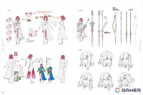 「takt op. 運命は真紅き旋律の街を」公式アートワークスが発売！LAMさんが描くムジカートたちを多彩なビジュアルで収録、未公開の特別衣装もの画像7