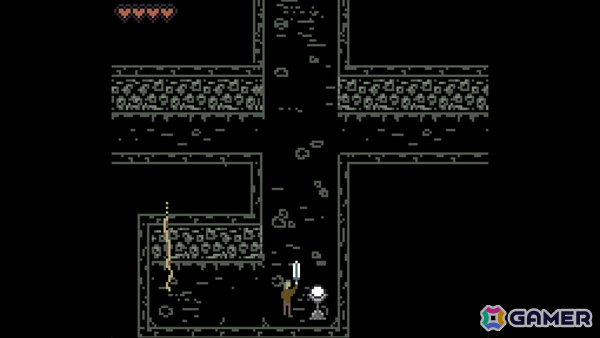 ダークファンタジーな世界を舞台にした“驚きの超低解像度謎解きアクションRPG”「ツクールシリーズ Denizens of Darkwind」がSwitchで配信中！の画像4