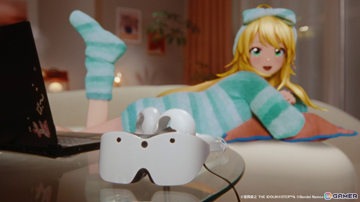 「アイドルマスター」765プロダクション所属アイドル・星井美希がシャープのVRグラス「Xrostella VR1」のTVCMに出演！の画像3