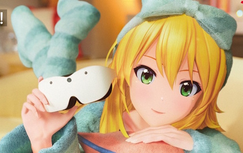 「アイドルマスター」765プロダクション所属アイドル・星井美希がシャープのVRグラス「Xrostella VR1」のTVCMに出演！