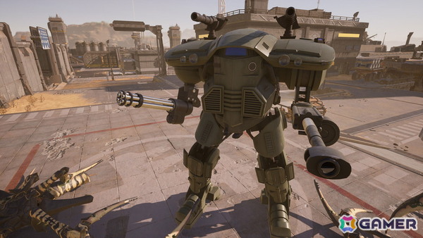 「Starship Troopers: Extermination」に二足歩行兵器・M11E Babarが登場！アップデート1.10が配信の画像2