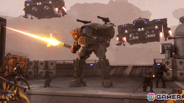 「Starship Troopers: Extermination」に二足歩行兵器・M11E Babarが登場！アップデート1.10が配信の画像4