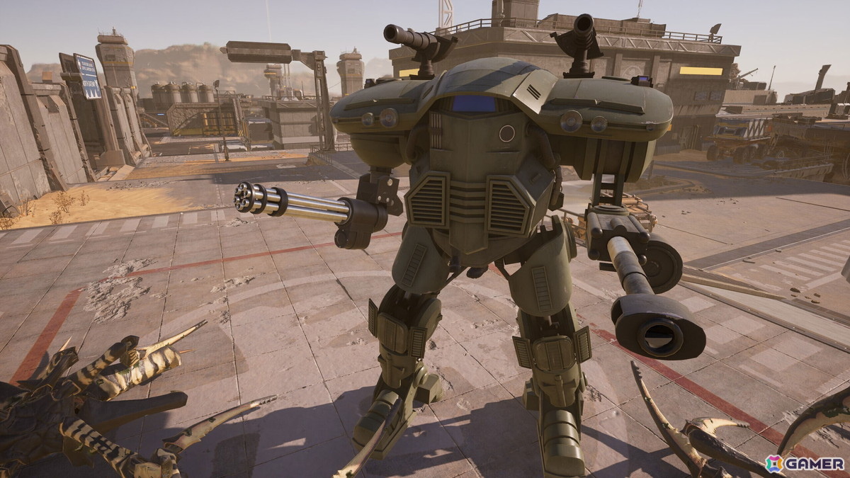 「Starship Troopers: Extermination」に二足歩行兵器・M11E Babarが登場！アップデート1.10が配信の画像2