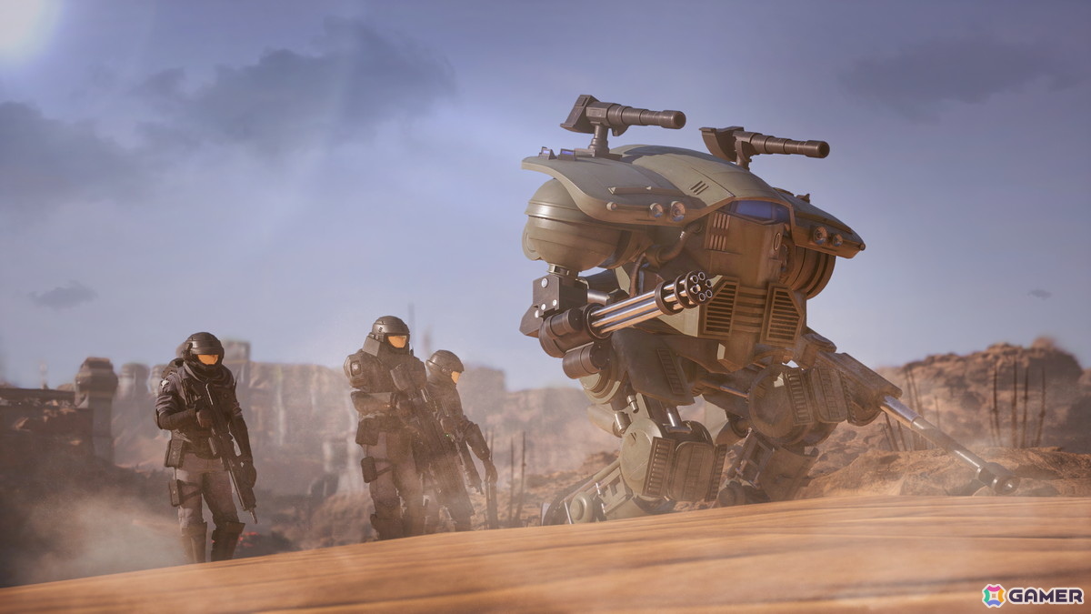 「Starship Troopers: Extermination」に二足歩行兵器・M11E Babarが登場！アップデート1.10が配信の画像3