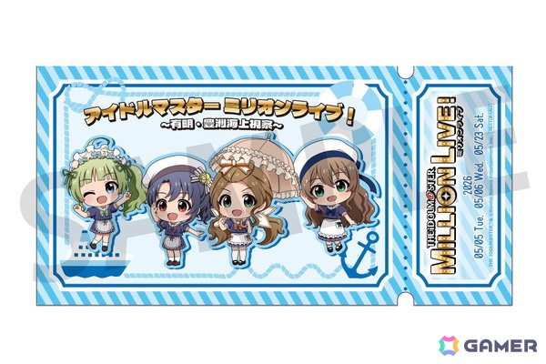 「アイドルマスター ミリオンライブ！～有明・豊洲海上視察～」が5月5月5日・6日・23日の3日間で開催！録り下ろしの船内アナウンスと共に有明・豊洲でのクルーズを楽しめるの画像3
