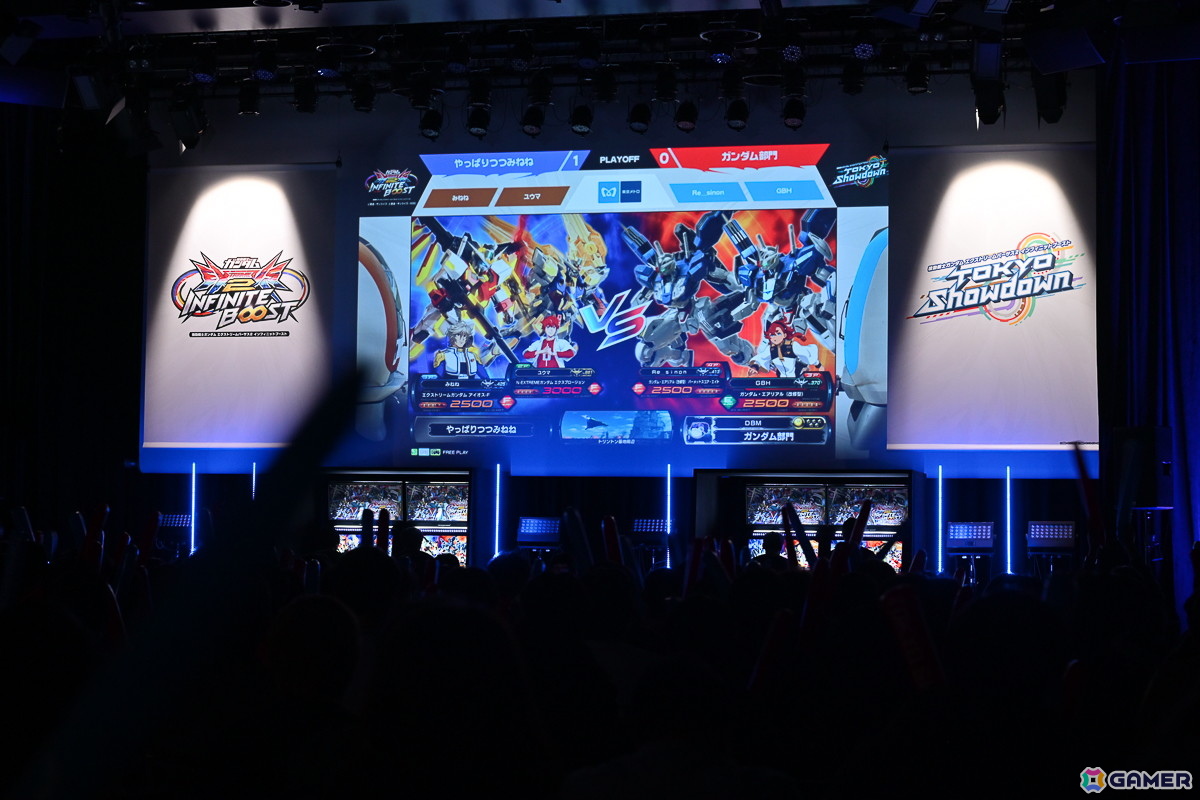 「機動戦士ガンダム EXVS.2 IB TOKYO Showdown」本戦をレポート！実況・解説を務めたなかお氏＆長田ザク氏へのインタビューもの画像