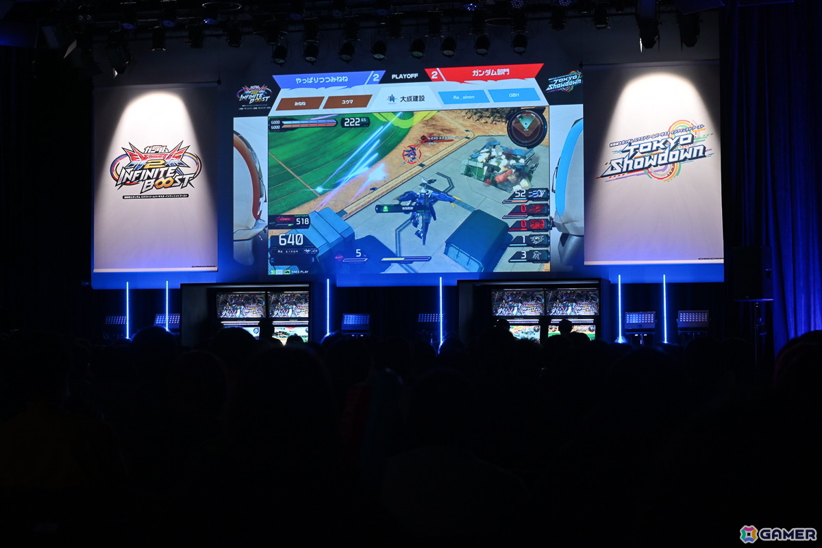 「機動戦士ガンダム EXVS.2 IB TOKYO Showdown」本戦をレポート！実況・解説を務めたなかお氏＆長田ザク氏へのインタビューもの画像