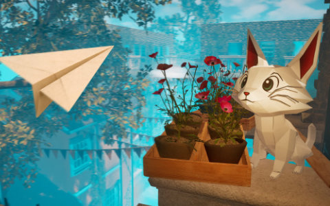 迷子の手紙となってさまざまな時代や土地を巡っていく「Origament: A Paper Adventure」が4月7日に発売！