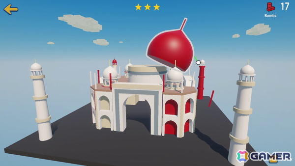 物理シミュレーションゲーム「Wobble Wobble」が4月10日にSteamで配信!構造物を崩さずに爆弾だけを取り除く緊張感あるゲームプレイが特徴の画像