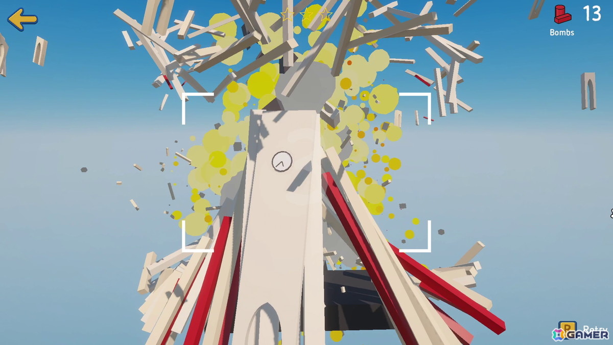 物理シミュレーションゲーム「Wobble Wobble」が4月10日にSteamで配信！構造物を崩さずに爆弾だけを取り除く緊張感あるゲームプレイが特徴の画像2