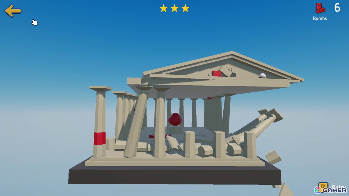 物理シミュレーションゲーム「Wobble Wobble」が4月10日にSteamで配信！構造物を崩さずに爆弾だけを取り除く緊張感あるゲームプレイが特徴の画像4