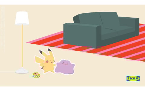 「ぽこ あ ポケモン」とイケアのスペシャル企画「IKEAでポケモンと見つけよう、楽しい暮らし」が4月1日より開催！の画像