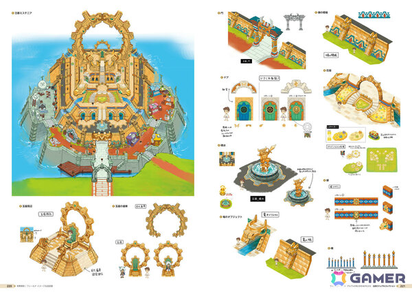 「ファンタジーライフi」公式アートブックが発売！イラストはもちろん未公開の設定画や会話台詞集も収録の画像3