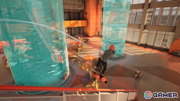 オフィスチェアで爆走する爽快アクション「Last Man Sitting」がSteamで配信！なぜオフィスチェアなのかは気にしてはいけないの画像2
