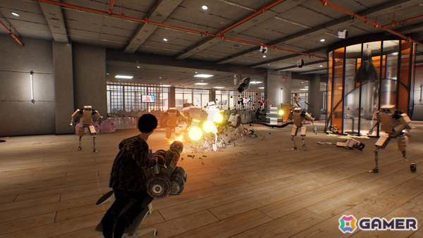 オフィスチェアで爆走する爽快アクション「Last Man Sitting」がSteamで配信！なぜオフィスチェアなのかは気にしてはいけないの画像4