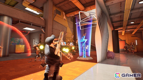 オフィスチェアで爆走する爽快アクション「Last Man Sitting」がSteamで配信！なぜオフィスチェアなのかは気にしてはいけないの画像5