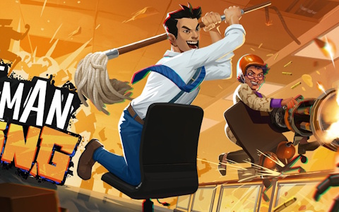 オフィスチェアで爆走する爽快アクション「Last Man Sitting」がSteamで配信！なぜオフィスチェアなのかは気にしてはいけない