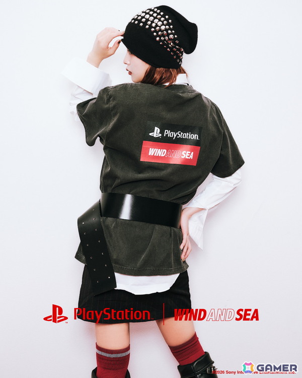 WIND AND SEAとプレイステーションのコラボコレクション第2弾が発表!初代PSを意識したデザインのアイテムを展開の画像