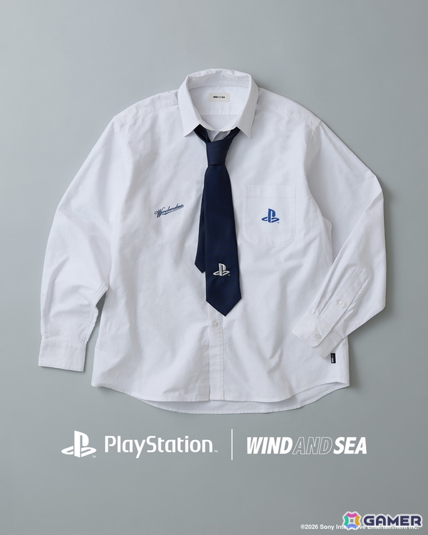 WIND AND SEAとプレイステーションのコラボコレクション第2弾が発表!初代PSを意識したデザインのアイテムを展開の画像