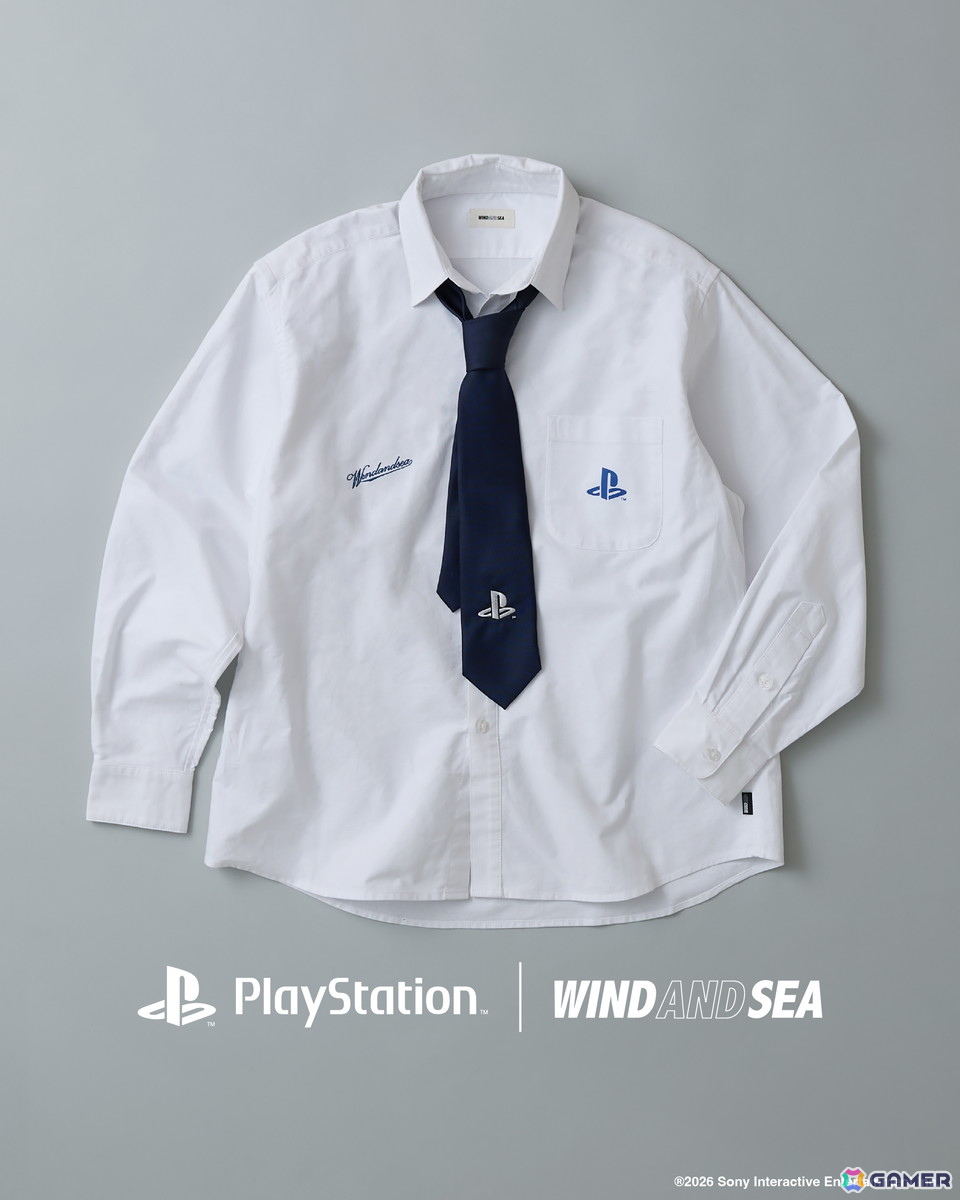 WIND AND SEAとプレイステーションのコラボコレクション第2弾が発表！初代PSを意識したデザインのアイテムを展開の画像15