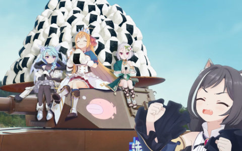 「プリンセスコネクト！Re:Dive」で「ガールズ＆パンツァー 最終章」とのコラボ開催が決定！レプリカの戦車を用いた特別なPVが公開にの画像