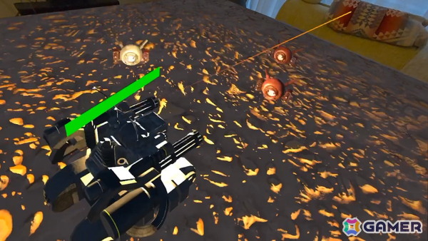 テレビ朝日とCharacterBankによるハンドトラッキングの新感覚MRゲーム「TABLE TOP TANK」無料版がMetaストアにて全世界配信！の画像