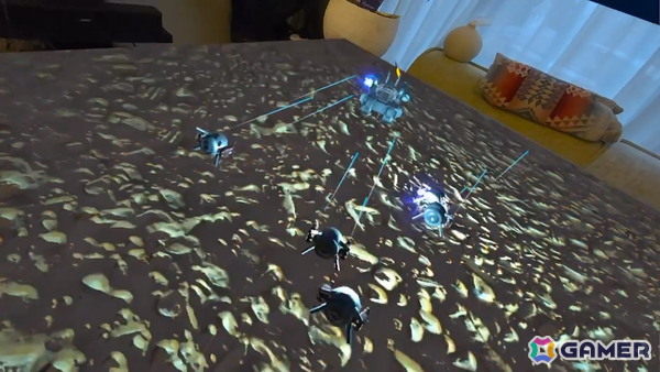 テレビ朝日とCharacterBankによるハンドトラッキングの新感覚MRゲーム「TABLE TOP TANK」無料版がMetaストアにて全世界配信！の画像