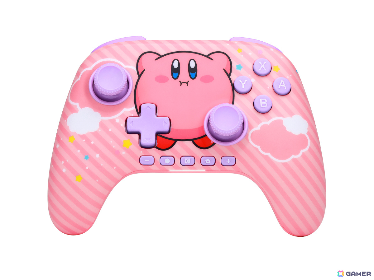 「星のカービィ」Switch 2対応のワイヤレスコントローラーやプロテクションケースがPowerAより5月29日に発売！の画像5