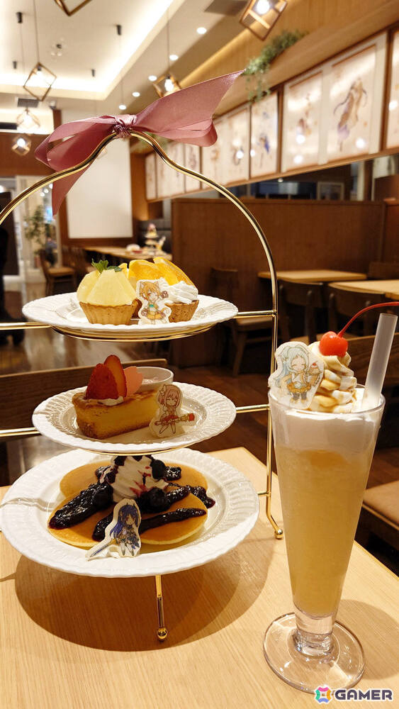 【トゥインクルウィッシュ】のスイーツの塔は壮観…！「プリコネR」×「プリコネフェス 2026」Collaboration Cafeの先行試食会をレポートの画像34