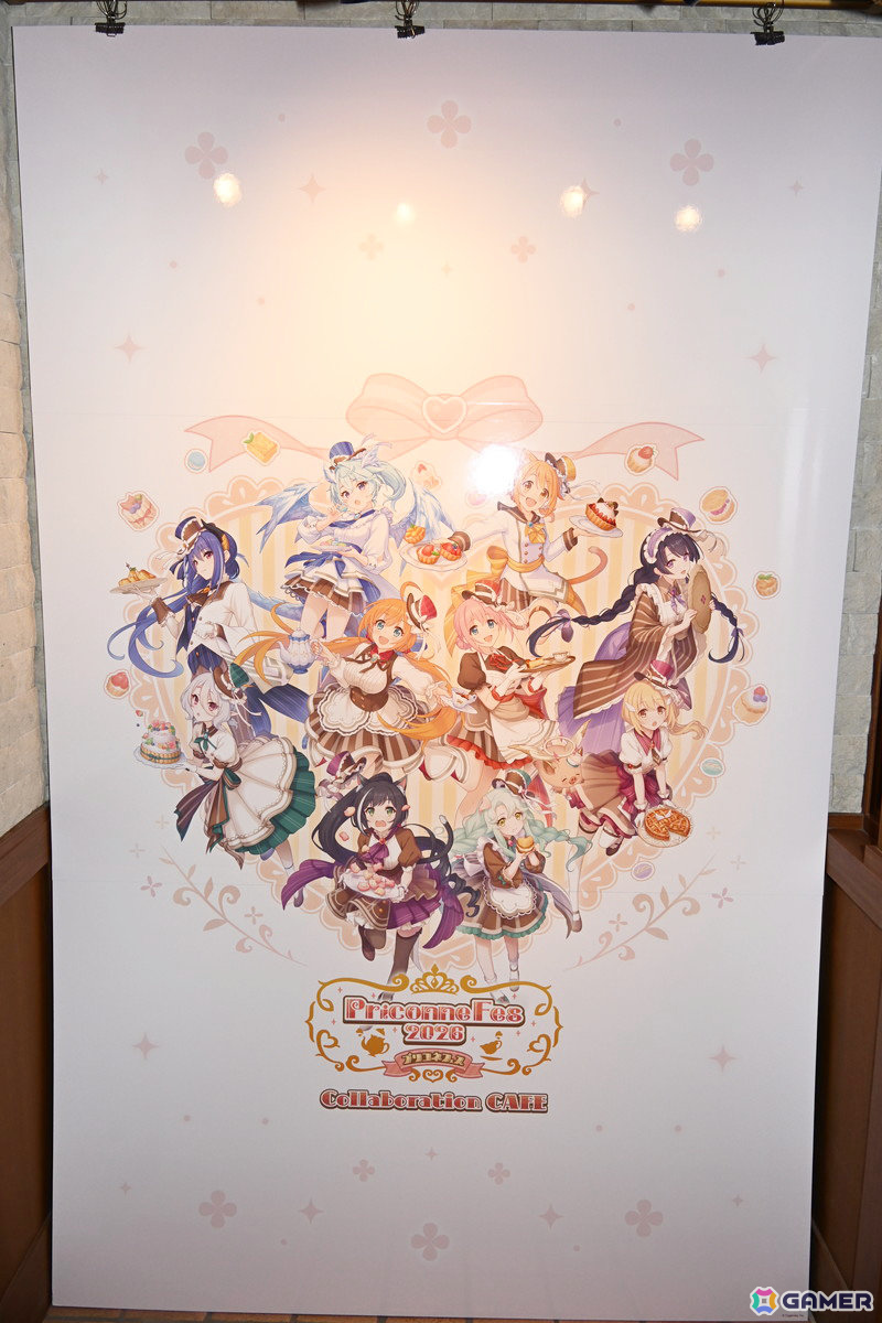 【トゥインクルウィッシュ】のスイーツの塔は壮観…！「プリコネR」×「プリコネフェス 2026」Collaboration Cafeの先行試食会をレポートの画像