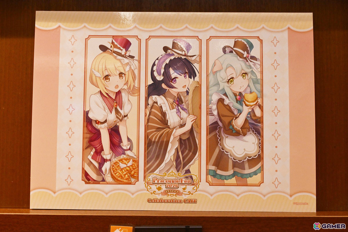 【トゥインクルウィッシュ】のスイーツの塔は壮観…！「プリコネR」×「プリコネフェス 2026」Collaboration Cafeの先行試食会をレポートの画像