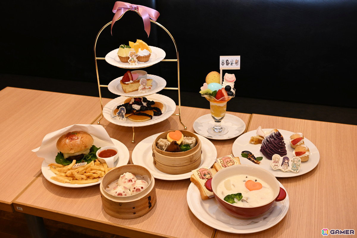 【トゥインクルウィッシュ】のスイーツの塔は壮観…！「プリコネR」×「プリコネフェス 2026」Collaboration Cafeの先行試食会をレポートの画像