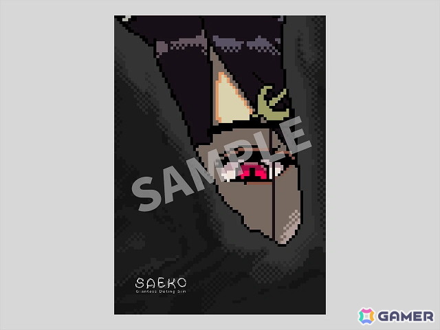 パッケージ版「SAEKO: Giantess Dating Sim」の店舗別特典が公開！クリアファイルや缶バッジセットなどが登場の画像3