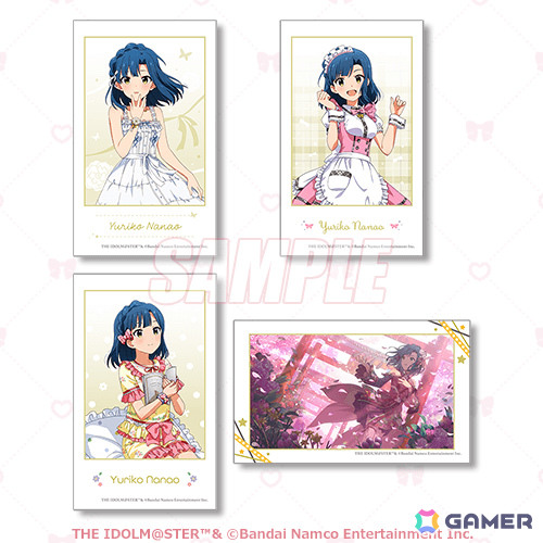 「ミリマス」のオンラインくじが4月9日よりくじ引き堂で販売開始！ガーリーな衣装に身を包んだ未来たちの描き下ろしグッズがラインナップの画像11