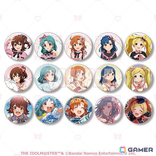「ミリマス」のオンラインくじが4月9日よりくじ引き堂で販売開始！ガーリーな衣装に身を包んだ未来たちの描き下ろしグッズがラインナップの画像16