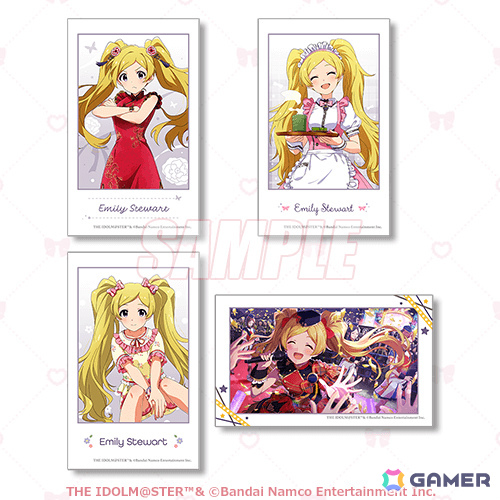 「ミリマス」のオンラインくじが4月9日よりくじ引き堂で販売開始！ガーリーな衣装に身を包んだ未来たちの描き下ろしグッズがラインナップの画像
